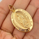 Dije Virgen de Guadalupe 2.95gr / 4.3cm / Oro Amarillo 18K $