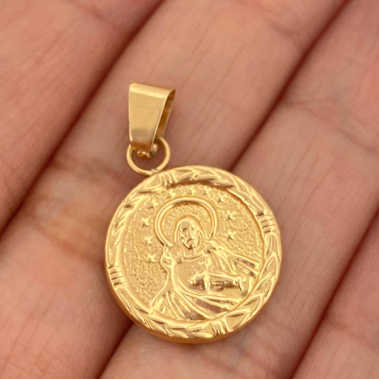Dije Sagrado Corazon 1.55gr / 2.7cm / Oro Amarillo 18K $
