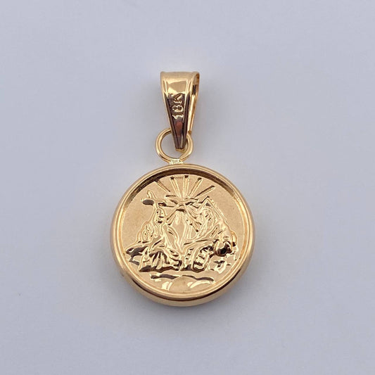 Dije Santo Bautizo 0.85gr / 2.02cm / Oro Amarillo 18K $
