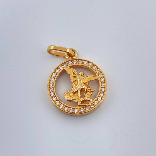 Dije San Miguel 2gr / 2.01cm / Oro Amarillo 18K $