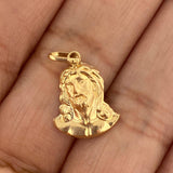 Dije Rostro Cristo 0.8gr / 2cm / Oro Amarillo 18K $