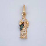 Dije San Judas Tadeo 1.15gr / 2.5cm / Tres Oros 18K $