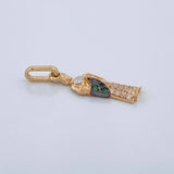 Dije San Judas Tadeo 1.15gr / 2.5cm / Tres Oros 18K $