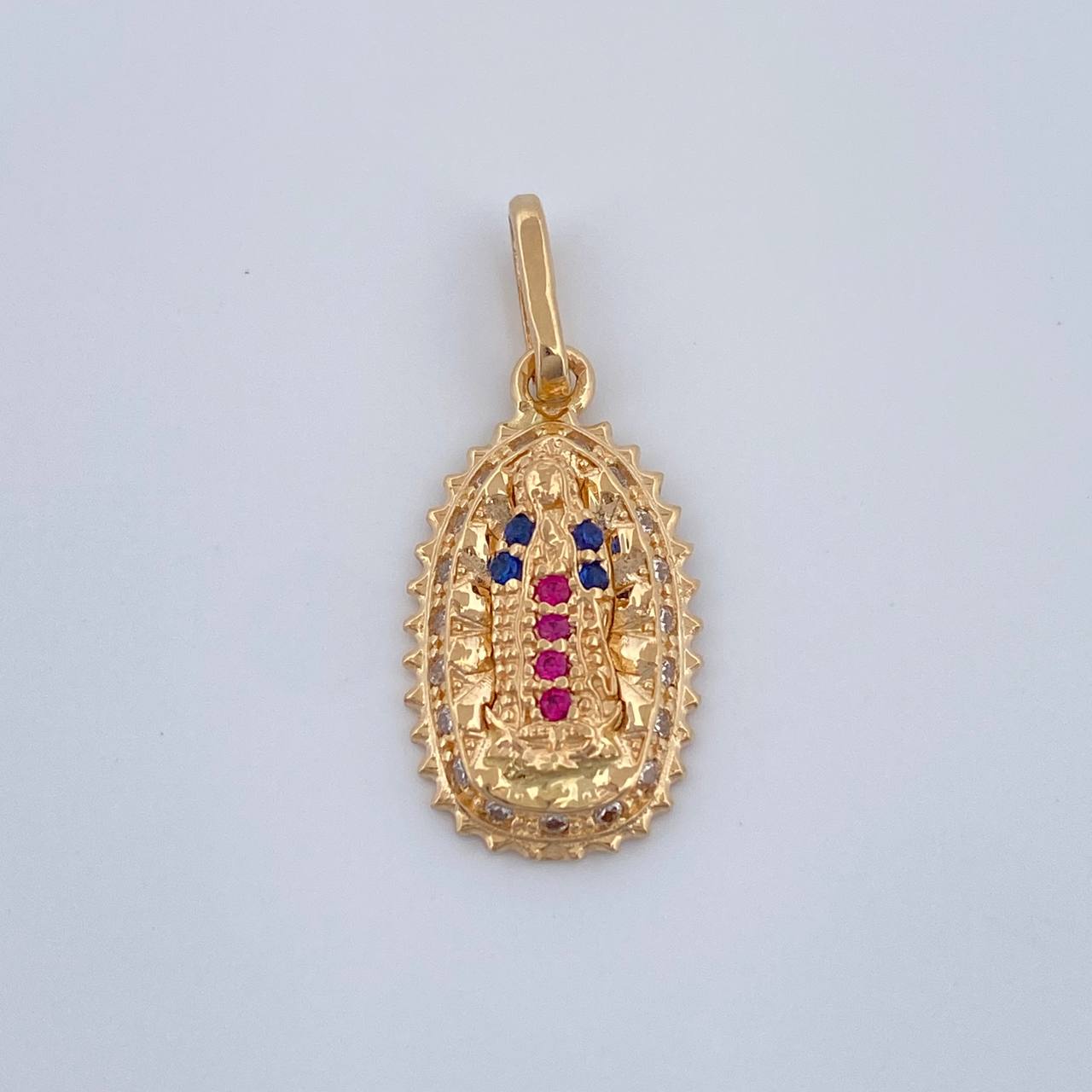 Dije Virgen de Guadalupe 1.55gr / 2cm / Oro Amarillo 18K $