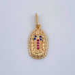 Dije Virgen de Guadalupe 1.55gr / 2cm / Oro Amarillo 18K $