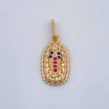 Dije Virgen de Guadalupe 1.55gr / 2cm / Oro Amarillo 18K $