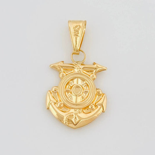 Dije Ancla 1.7 g / 3.1 cm Oro Amarillo 18K