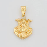 Dije Ancla 1.7 g / 3.1 cm Oro Amarillo 18K