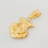 Dije Ancla 1.7 g / 3.1 cm Oro Amarillo 18K