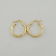 Candongas Zion 1.25 g / 2 cm Oro Amarillo 18K