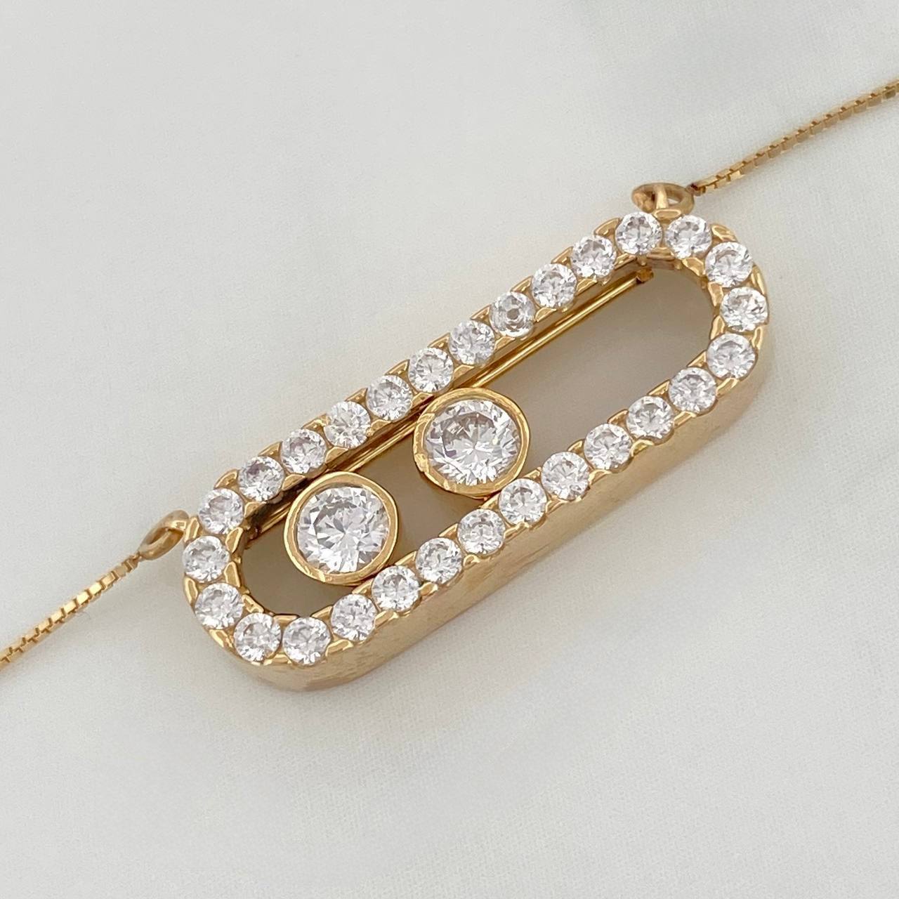 Cadena Veneciana Msk 3.4 g / 42.5 cm / 0.5 mm Oro Amarillo 18K