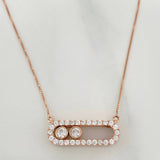 Cadena Veneciana Msk 3.45 g / 47 cm / 0.5 mm Oro Rosa 18K