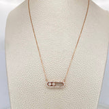 Cadena Veneciana Msk 3.45 g / 47 cm / 0.5 mm Oro Rosa 18K