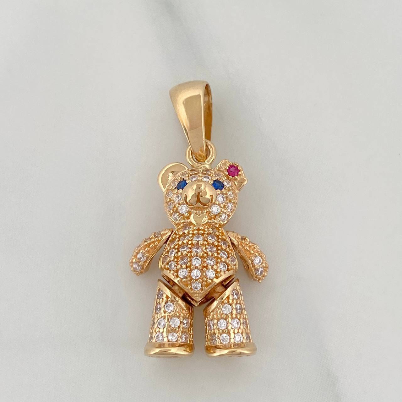 Dije Oso Articulado 4.65 g / 3 cm Oro Amarillo 18K