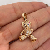 Dije Oso Articulado 4.65 g / 3 cm Oro Amarillo 18K