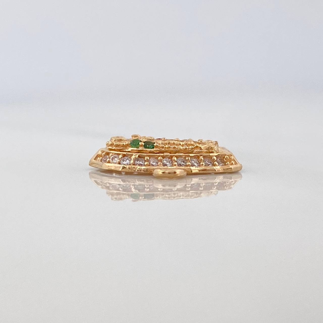 Herraje Virgen De Guadalupe 1.2 g / 1.5 cm Oro Amarillo 18K