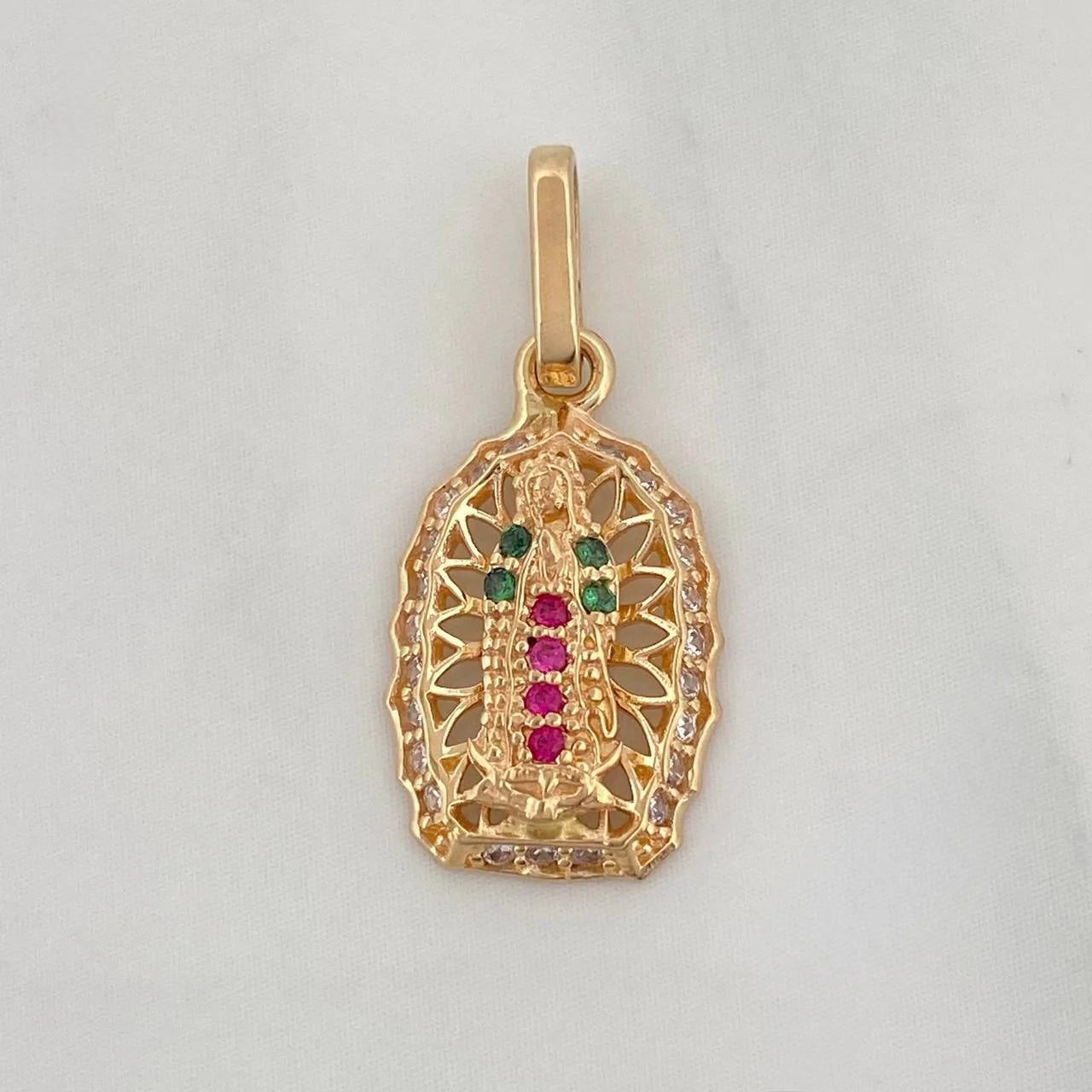 Dije Virgen De Guadalupe 1.3 g / 2 cm Oro Amarillo 18K