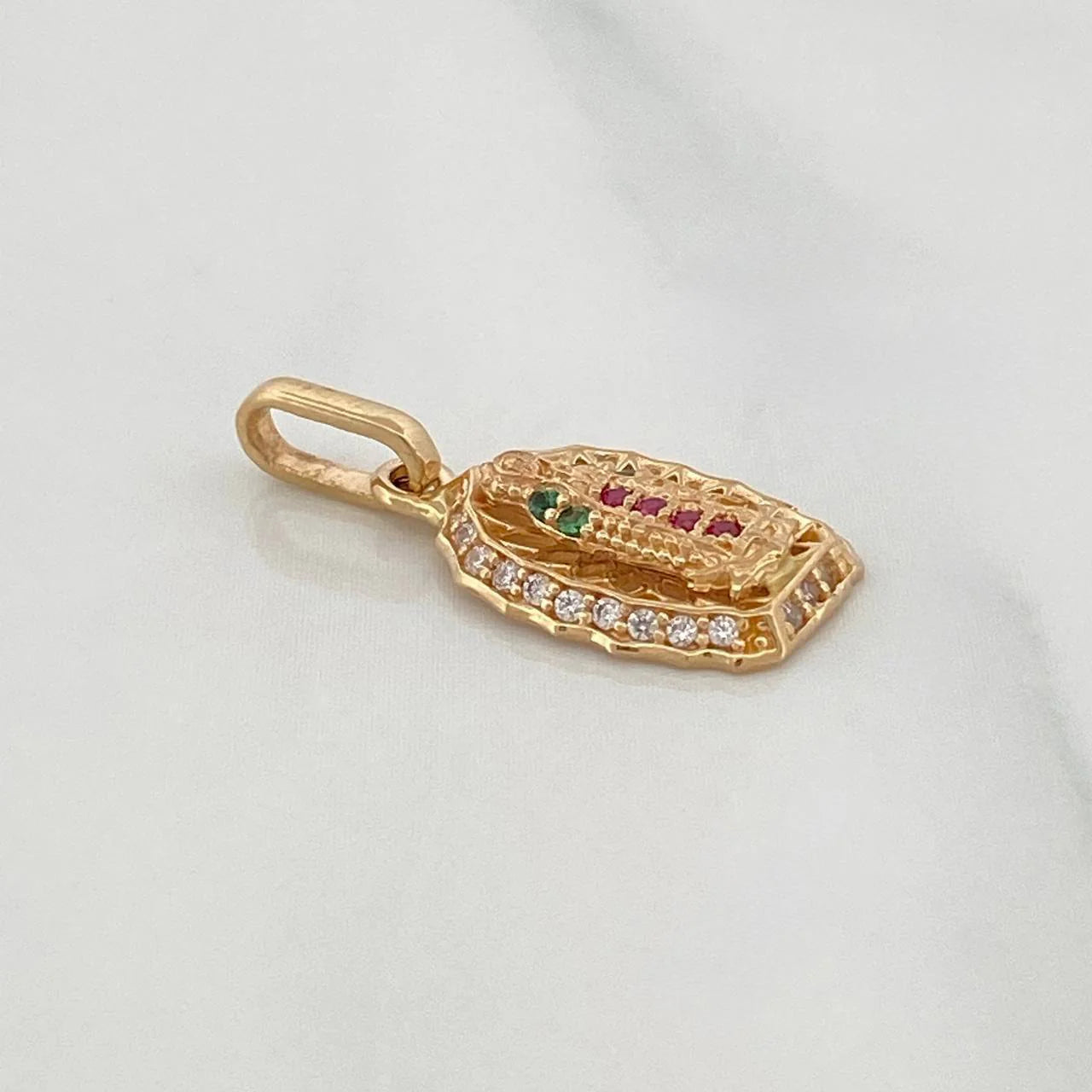 Dije Virgen De Guadalupe 1.3 g / 2 cm Oro Amarillo 18K