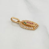 Dije Virgen De Guadalupe 1.3 g / 2 cm Oro Amarillo 18K
