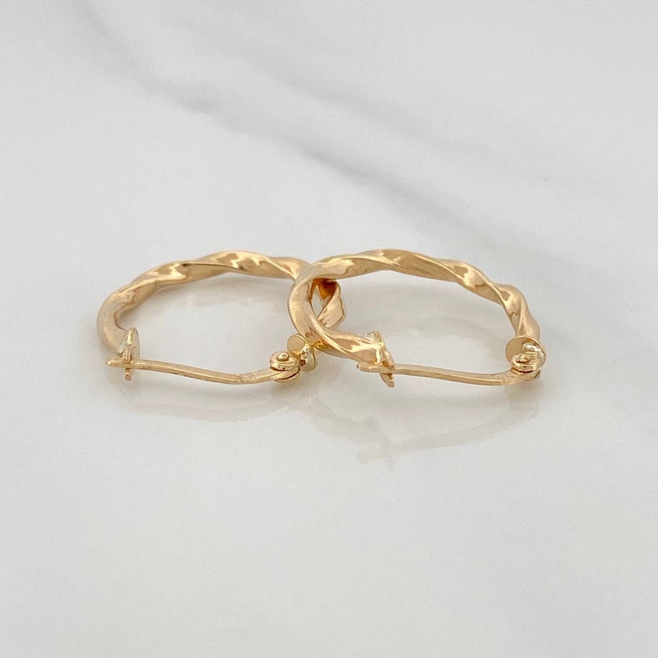 Candongas Kari 1.4 g / 2 cm Oro Amarillo 18K