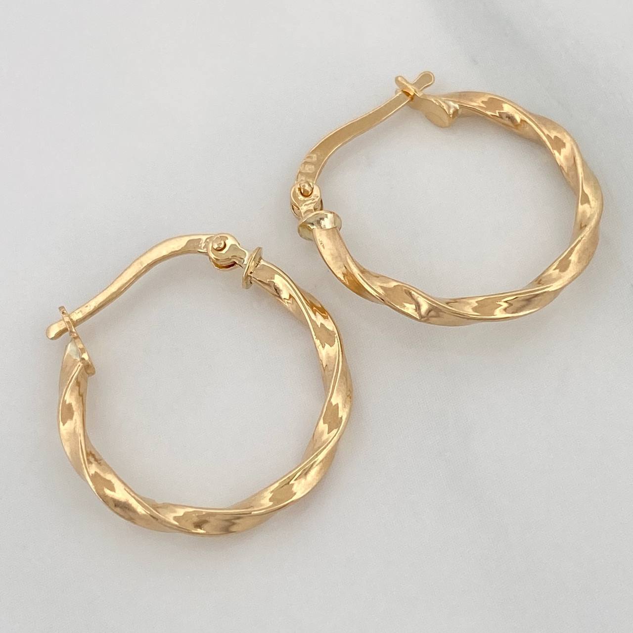 Candongas Kari 1.4 g / 2 cm Oro Amarillo 18K