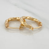 Candongas Lulu 2.05 g / 2 cm Oro Amarillo 18K
