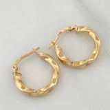 Candongas Lulu 1.9 g / 2 cm Oro Amarillo 18K