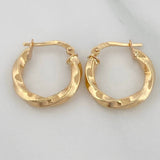 Candongas Lulu 1.9 g / 2 cm Oro Amarillo 18K