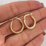 Candongas Niky 1.95 g / 2 cm Oro Amarillo 18K