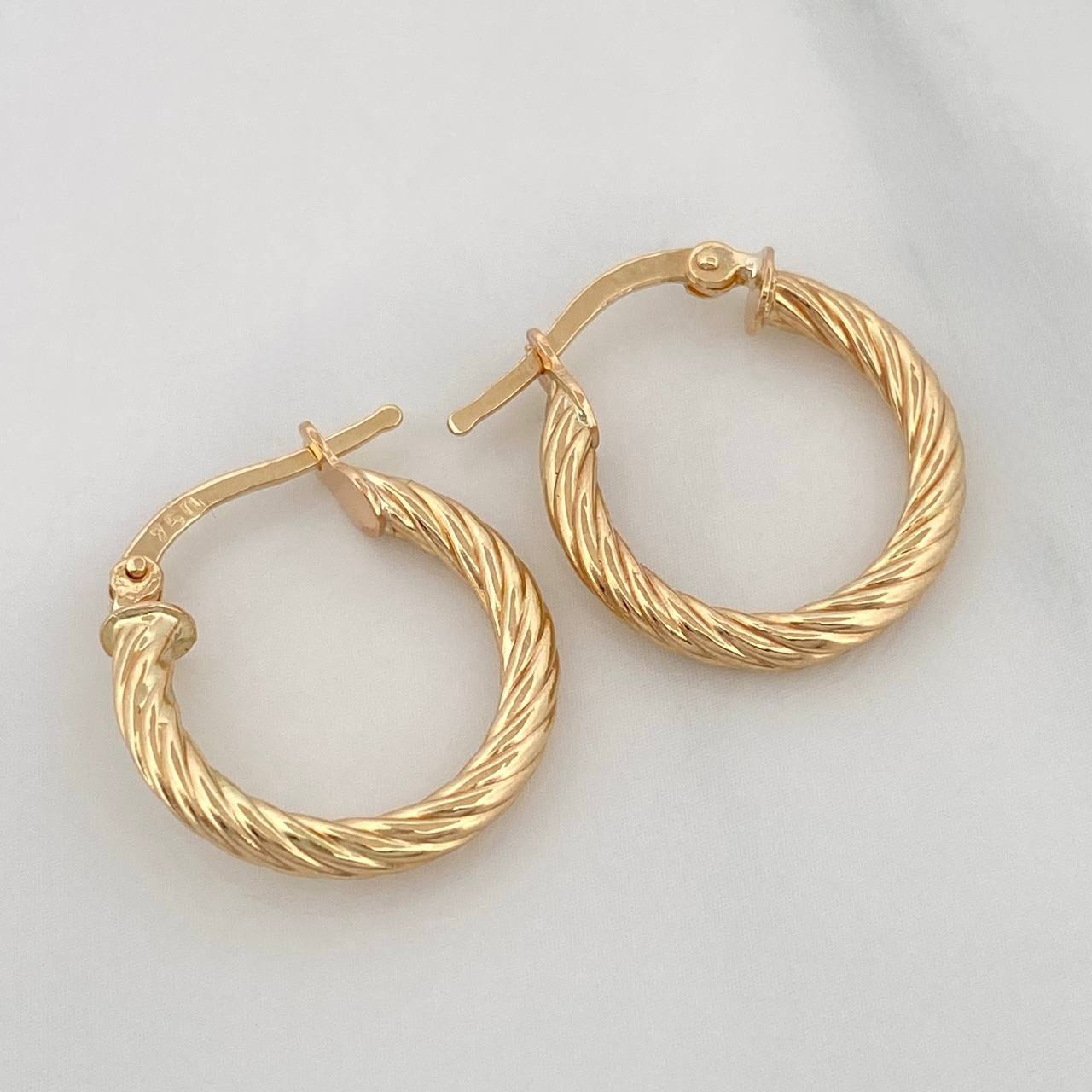 Candongas Niky 1.9 g / 1.8 cm Oro Amarillo 18K