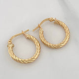 Candongas Niky 1.95 g / 2 cm Oro Amarillo 18K
