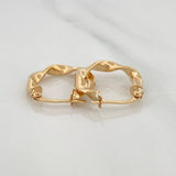 Candongas Amber 1.95 g / 2 cm Oro Amarillo 18K