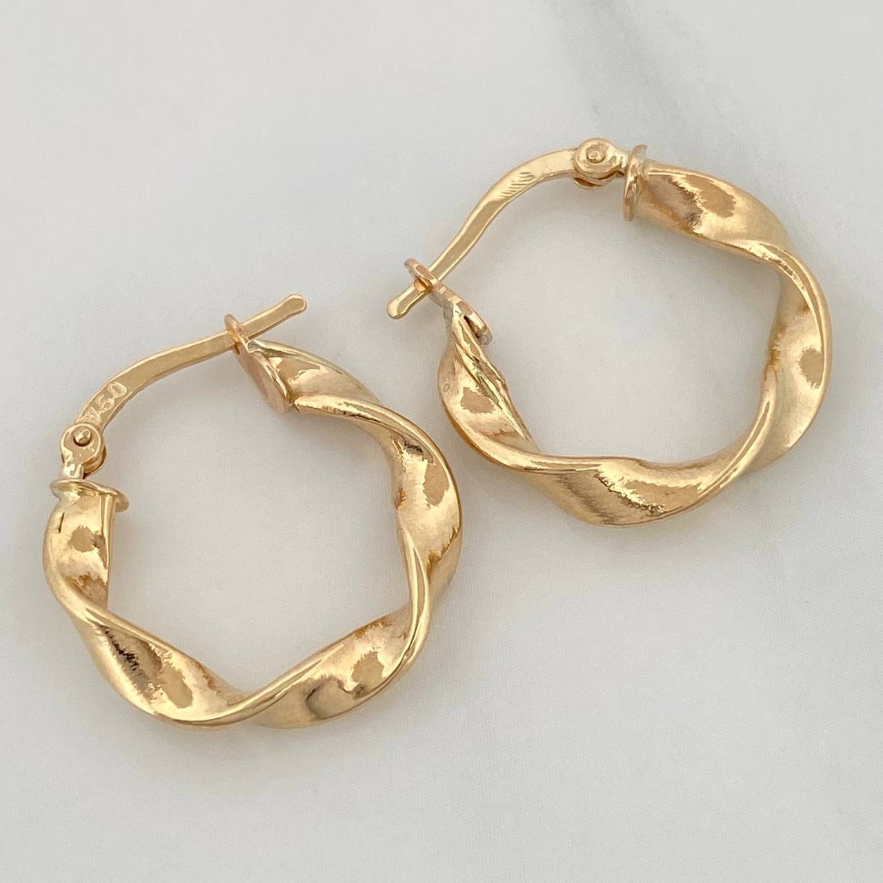 Candongas Amber 1.95 g / 2 cm Oro Amarillo 18K