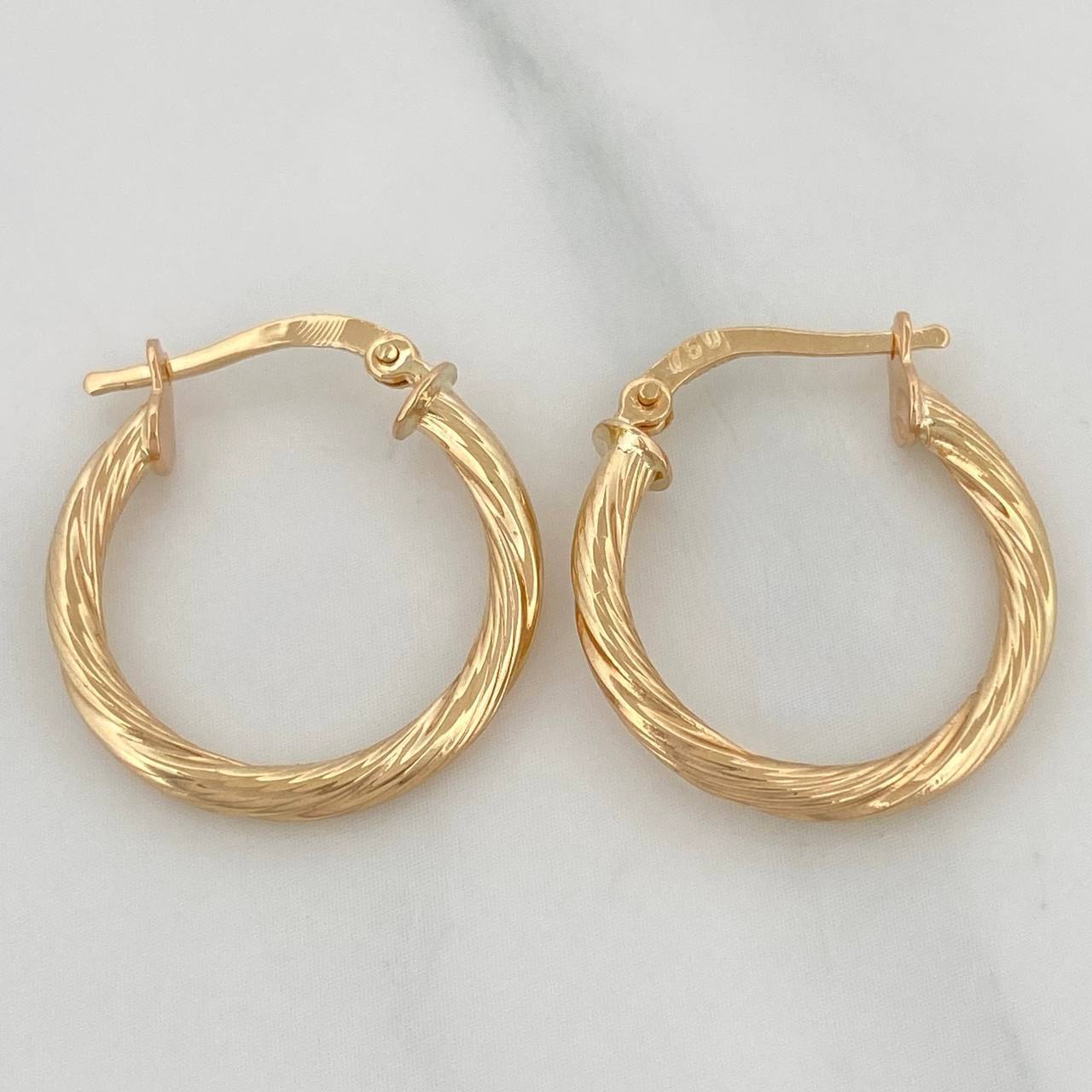 Candongas Niky 1.9 g / 2.2 cm Oro Amarillo 18K