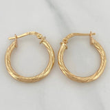 Candongas Niky 1.9 g / 2.2 cm Oro Amarillo 18K