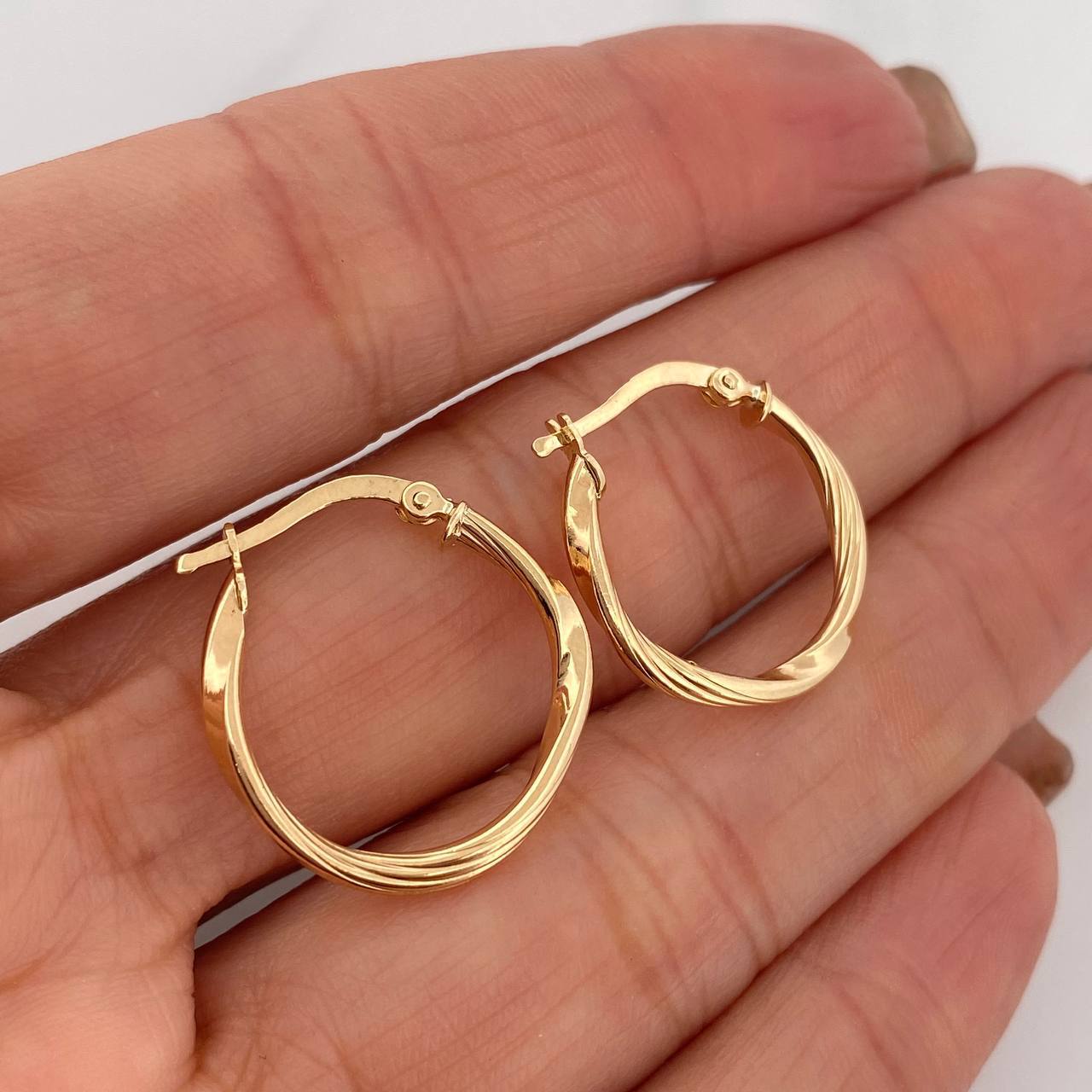 Candongas Nico 1.5 g / 2 cm Oro Amarillo 18K