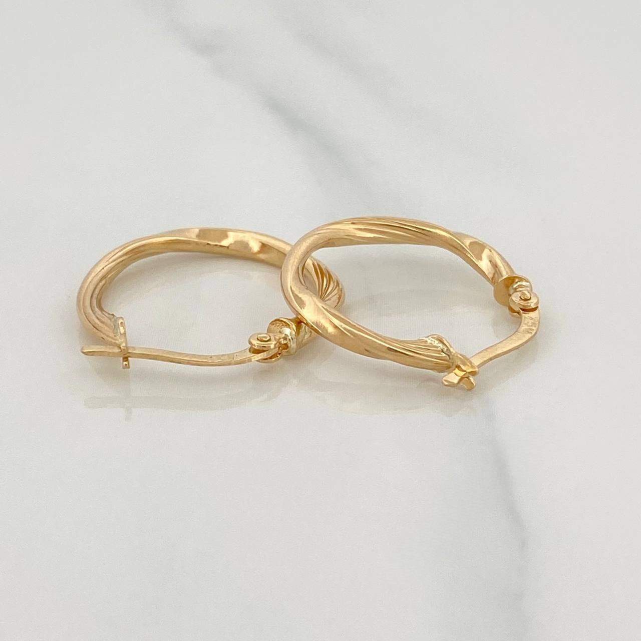 Candongas Nico 1.55 g / 2 cm Oro Amarillo 18K