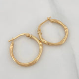 Candongas Nico 1.5 g / 2 cm Oro Amarillo 18K