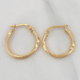 Candongas Nico 1.55 g / 2 cm Oro Amarillo 18K