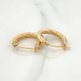 Candongas Mary 2.15 g / 1.8 cm Oro Amarillo 18K