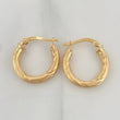 Candongas Mary 2.15 g / 1.8 cm Oro Amarillo 18K