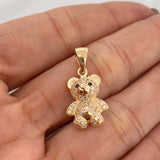 Dije Oso 3.5 g / 2.5 cm Oro Amarillo 18K