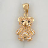 Dije Oso 3.5 g / 2.5 cm Oro Amarillo 18K