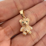 Dije Oso 3.55 g / 2.5 cm Oro Amarillo 18K