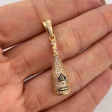 Dije Botella Champagne 4.3 g / 3.7 cm Oro Amarillo 18K