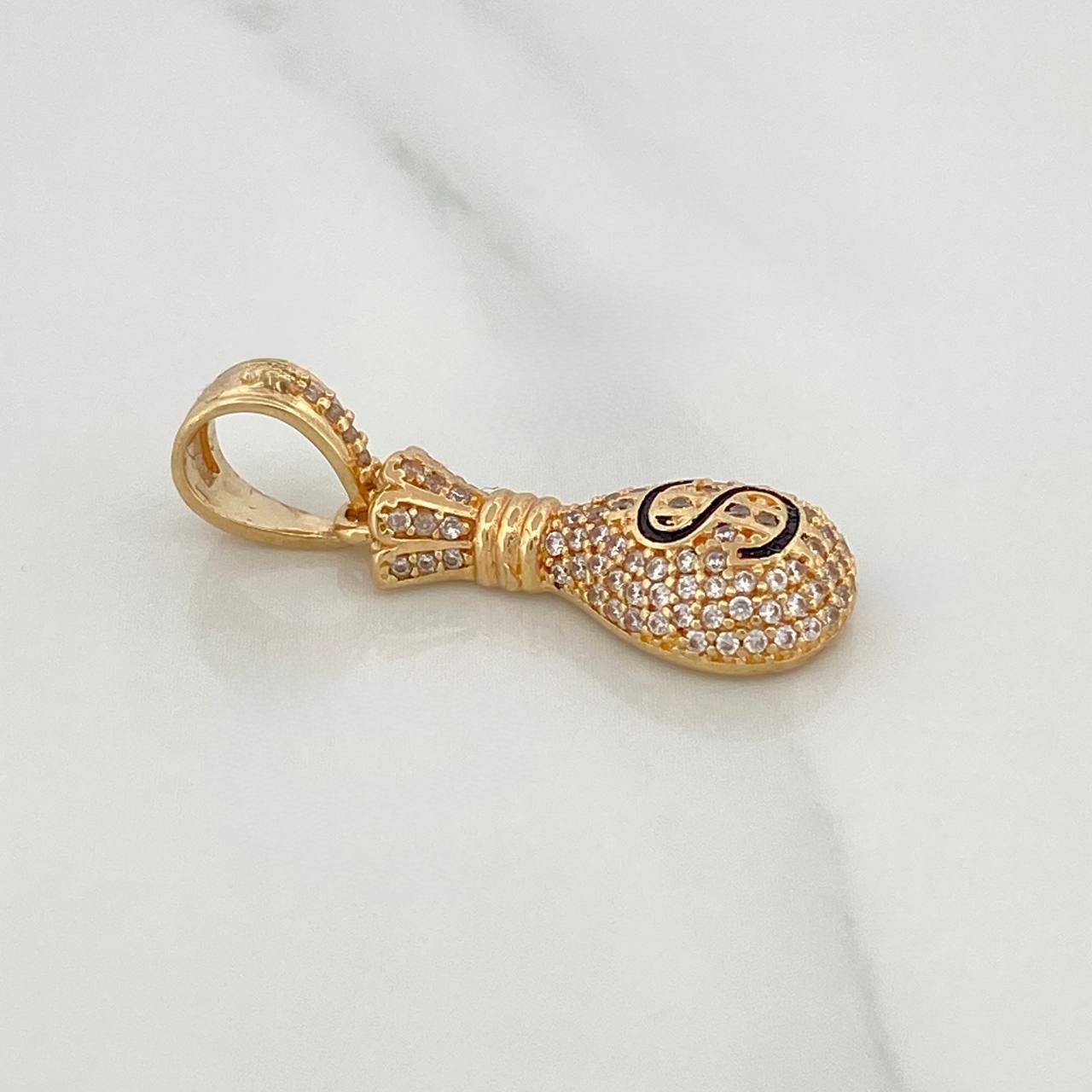 Dije Bolsa De Dinero 4.25 g / 3 cm Oro Amarillo 18K