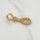 Dije Bolsa De Dinero 4.25 g / 3 cm Oro Amarillo 18K