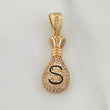 Dije Bolsa De Dinero 4.25 g / 3 cm Oro Amarillo 18K