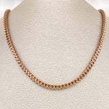 Cadena Franco Especial 66.45gr / 65cm / 3.9mm Dos Oros Blanco Rosa +3 18K $