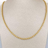 Cadena Militar Lunar 14.75gr / 52.5cm / 4mm Oro Amarillo +4 18K $